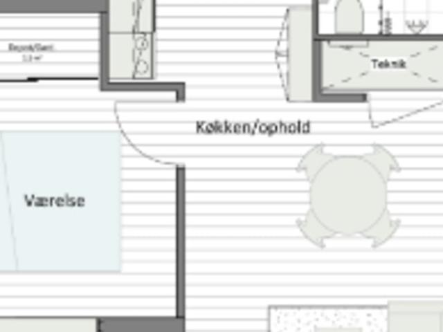 Dejlig 2 værelses lejlighed i Odense
