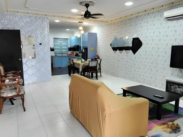 DEKAT KLIA Fully Furnished 5 Aircond Teres 2 Tgkt Labu Lanjut Sepang