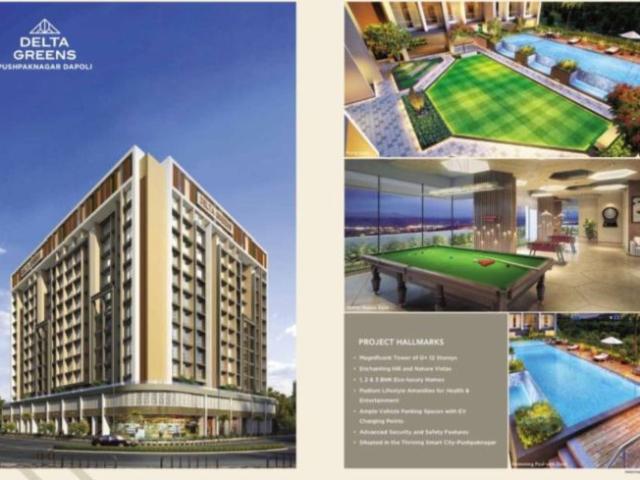 Delta Flora 2 Bedroom 1325 Sq. Ft. Apartment in Ulwe Navi Mumbai Listing ID: #10114