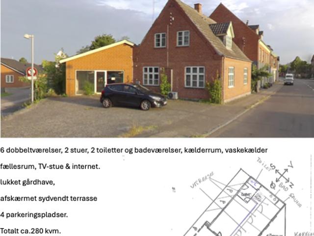 Delevenlig bolig evt. 6 7 personer