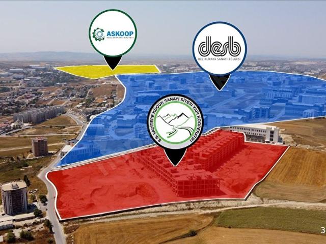 Deliklikaya Sanayi Vaditepe Kooperatif'te Satılık