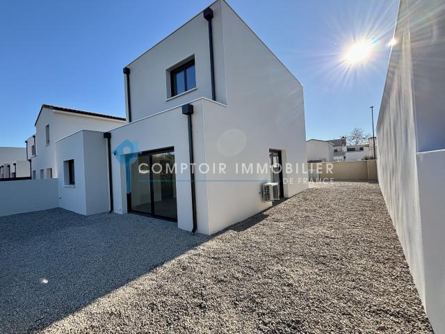 Dépt Hérault 34 A vendre sur Canet Maison Neuve T4 avec grand garage