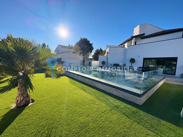 Dépt Hérault 34 A vendre sur Juvignac Villa T4 totalement rénovée avec piscine