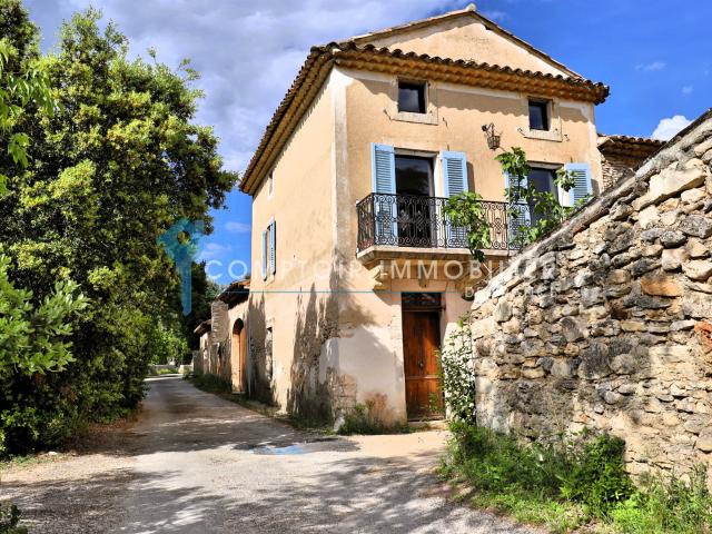 Dept 84 Saint Saturnin les Apt Maison de hameau entièrem. 104m² Saint Saturnin lès Apt