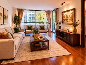 Depto. en Arriendo / Rosario Norte / Presidente Riesco / 4D+3B+2E
