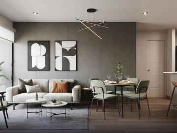 Depa en venta de 1 dormitorio con estudio en Santa Catalina limite con San Isidro y San Borja