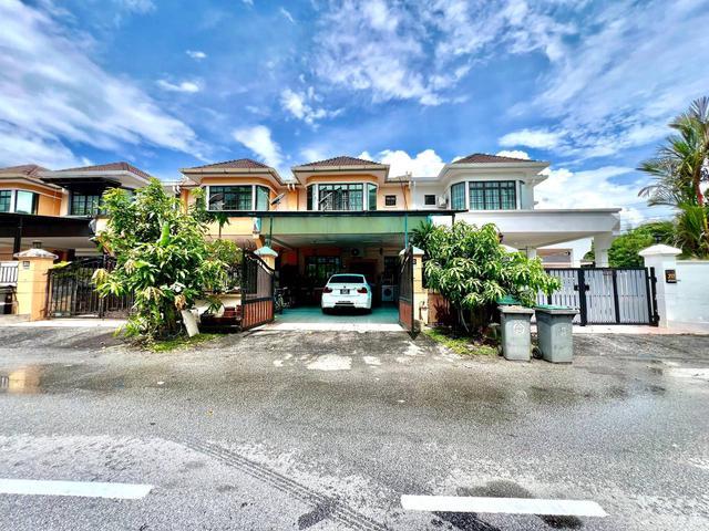 DEPAN SURAU OPEN FACING Double Storey Taman Mulia Pajam Nilai Manti