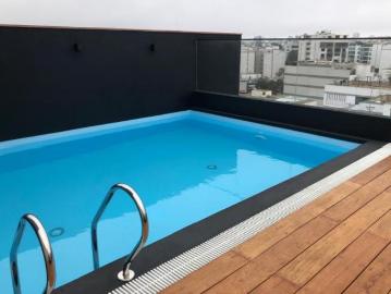 Departamento 3 dorm con terraza en primer piso Estreno