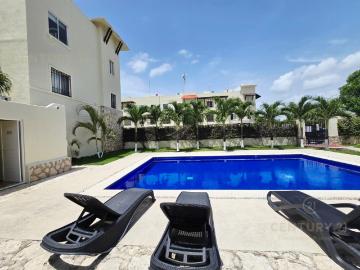 Departamento 2 Recamaras en Venta Real Ibiza Playa del Carmen P4598