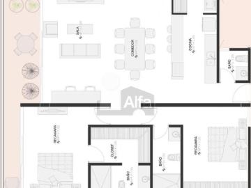 Departamento 2 recamaras, Exclusivos, amenidades, en Montebello,una de las mejores zonas