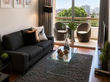 Departamento con excelente vista a pasos del metro