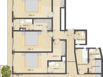 Departamento a la venta en zona exclusiva Puerto Cancún con 4 recamaras. Oportunidad de inversión