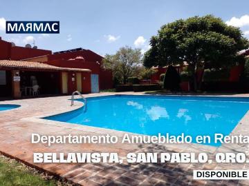 Departamento Amueblado en Renta | Bellavista, San Pablo | Querétaro, Querétaro
