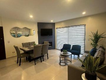 Departamento amueblado Fracc privado en Sauzal