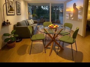 Departamento amoblado en arriendo de 2 dorm. en viña del mar