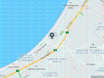 Departamento amoblado segunda línea, vista al mar