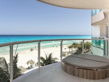 Departamento de 4 Rec?maras en Bay View Grand, Zona Hotelera, Canc?n
