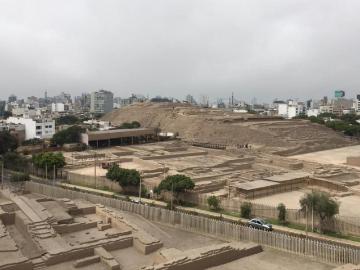 Departamento de estreno con vista a la huaca pucllana