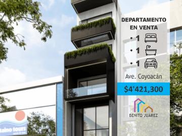 Departamento de Lujo con Amenidades en la Col. Del Valle Centro