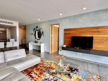 departamento de lujo en v/renta en con vista al mar en riva puerto cancún