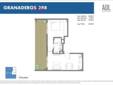 Departamento de pozo 2 amb con balcon al frente