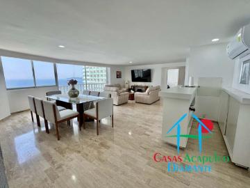 Departamento de playa con vista al mar