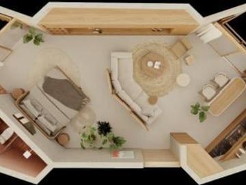 DEPARTAMENTO DE VENTA A PIE DE PLAYA EN HOLBOX