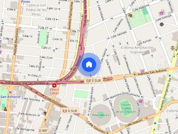 Departamento disponible en renta en Augusto Rodin, Colonia Ampliación Napoles, C.P. 03840