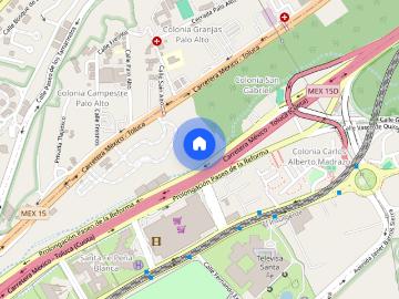 Departamento disponible en renta en Prol. P.º de la Reforma 307, Santa Fe, Zedec Sta Fé, Álvaro Obregón, 01219 Ciudad de México, CDMX #307, Colonia Lomas de Santa Fe, C.P. 01219