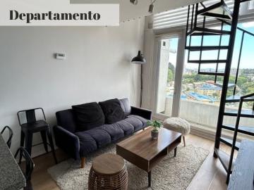 Departamento dúplex amoblado en arriendo – Collao 400, Concepción