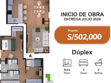 Departamento Duplex En Preventa San Miguel gcucho