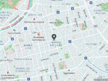 Departamento en arriendo a pasos de Plaza Las Lilas, y cercano a metro Colón Providencia