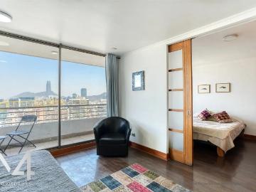 Departamento en arriendo de 1 dorm. en las condes