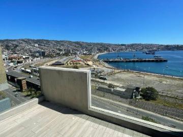 VALPO / ARRIENDO DEPTO 2D 2B 1EST 1BOD VISTA AL MAR
