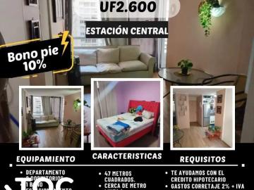 Departamento en Estación Central