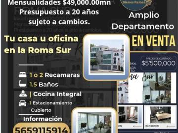 Departamento En Exclusivo Edificio De Solo 5 Departamentos
