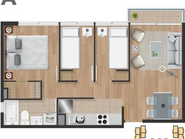 Departamento en La Cisterna