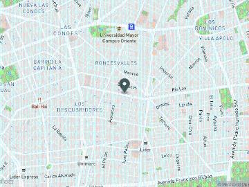 Departamento en Las Condes de 3D 2 B, Oriente