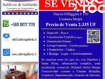 Departamento en Maipú