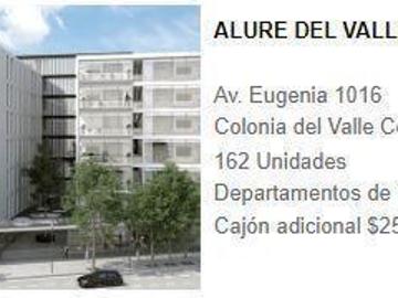 Departamento en Pre Venta en la Colonia del Valle ¡ALURE DEL
