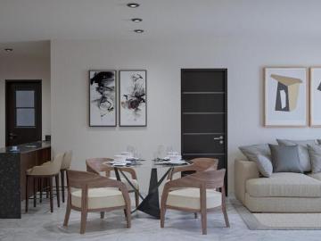 Departamento en Preventa en Cancún, Av. Huayacan, Alberca