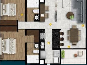 Departamento enPlanta baja, 2 recámaras, cerca a Plaza Dorada