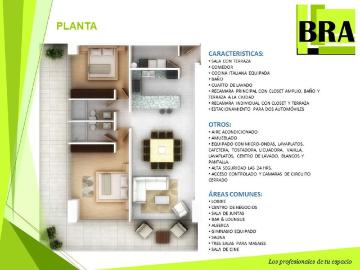 Departamento en renta 76090, Mex