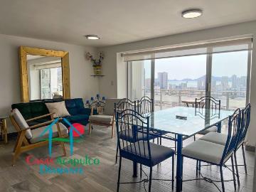 Departamento en renta Condominio Sol Y Mar, Avenida Niños Heroes De Veracruz, Costa Azul, Acapulco, Guerrero, México