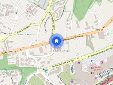 Departamento en renta, Carretera México Toluca, Colonia El Yaqui, C.P. 05320