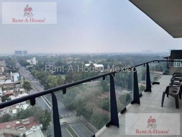 Departamento en renta Ahuehuetes Anahuac, Miguel Hidalgo, Cdmx