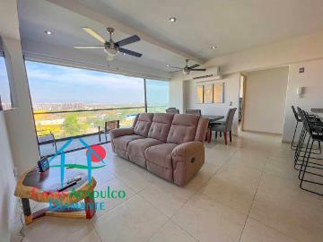 Departamento en renta Altamar Residencial, Boulevard De Las Naciones, Playa Diamante, Granjas Del Marqués, Acapulco, Guerrero, México