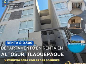 Departamento en Renta – Altosur, Tlaquepaque