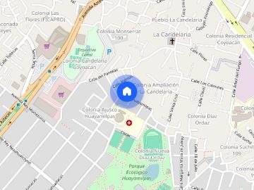 Departamento en renta disponible en, Colonia Pueblo La Candelaria, C.P. 04380