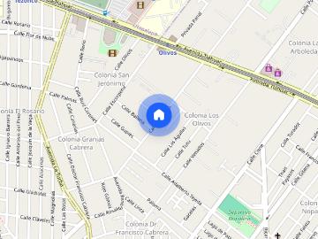 DEPARTAMENTO EN RENTA EN 5TO. NIVEL EN LOS OLIVOS